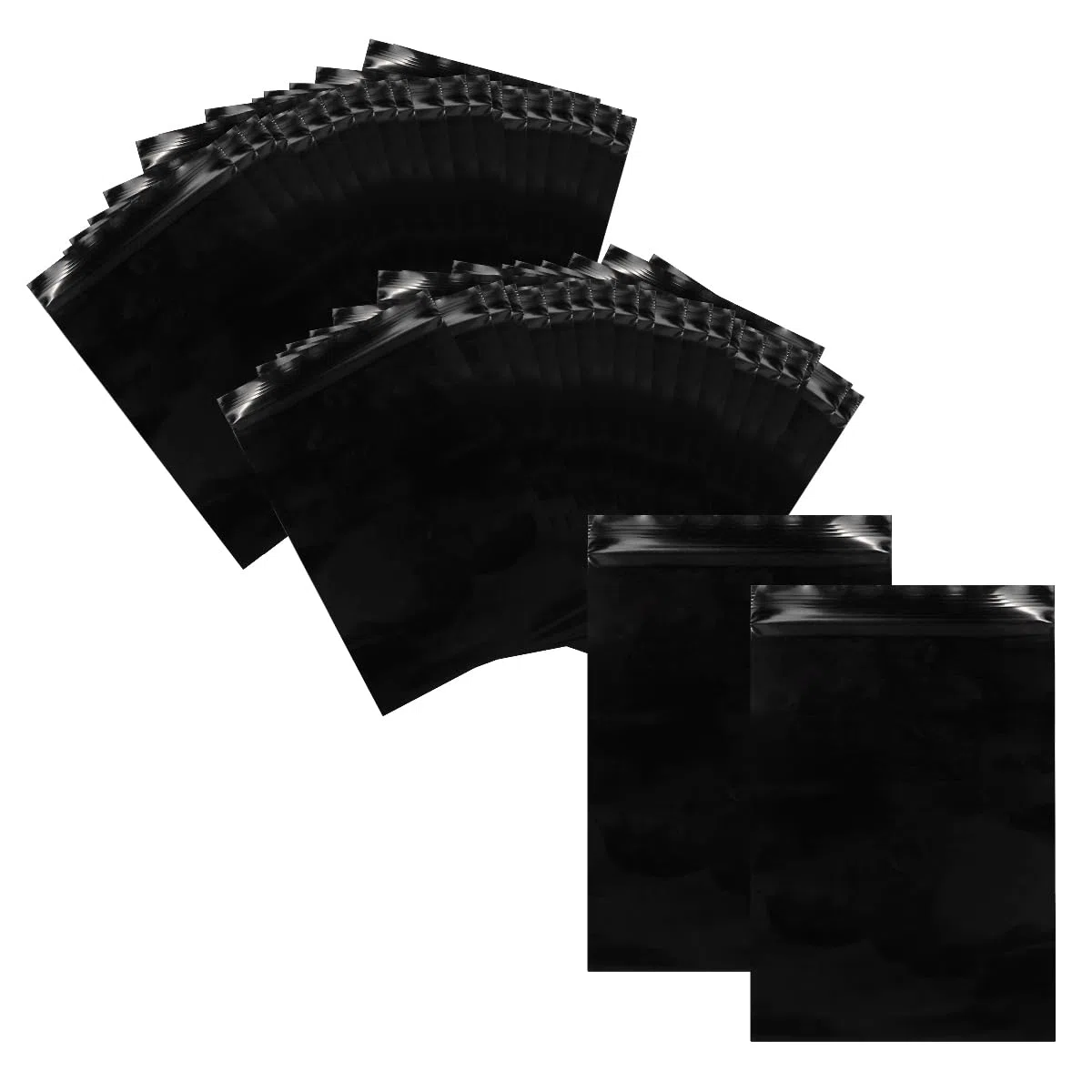 200 sacchetti igienico per assorbenti igienici, 10 x 15 cm, dispenser in PE, richiudibili