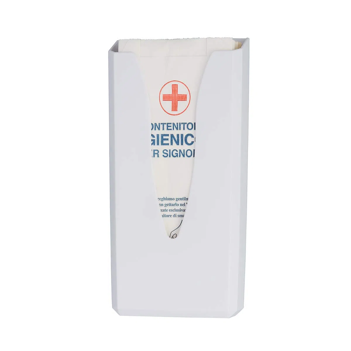 DISTRIBUTORE Sacchetti IGIENICI Colore Bianco